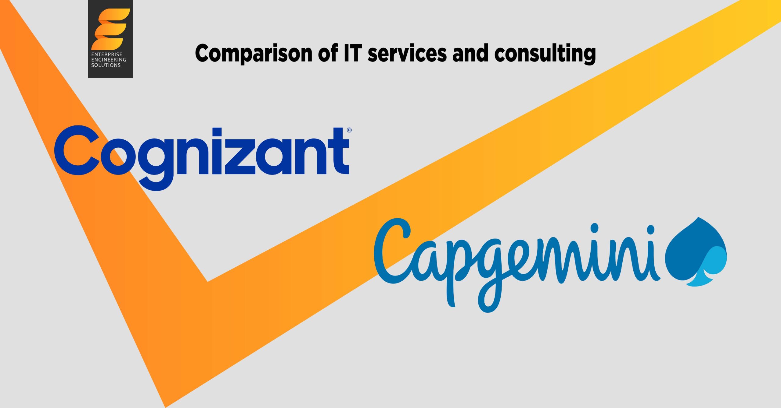 capgemini vs cognizant: Comparison of IT services and consulting